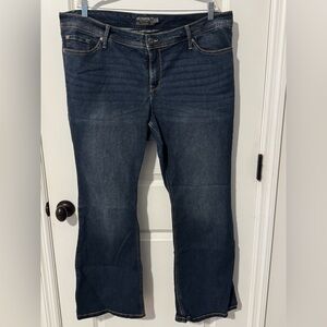 Torrid Dark Blue Luxe Slim Bootcut Jeans